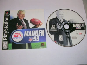 Madden 99 1999 (Playstation 1 PS1 PSX) solo disco e manuale, senza custodia - Foto 1 di 1