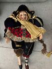The Lam Lee Group Shakesperean Jester Doll Seated Position 16” High