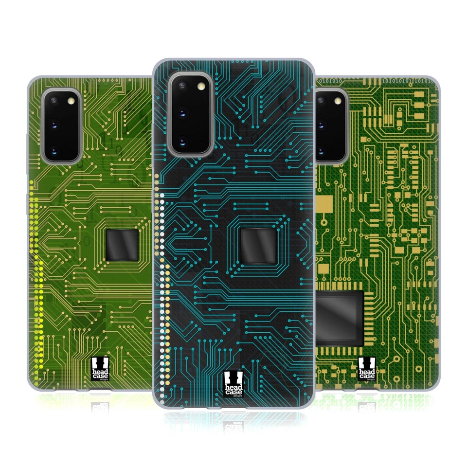 HEAD CASE DESIGNS CIRCUITI CUSTODIA COVER MORBIDA IN GEL PER SAMSUNG TELEFONI 1 - Immagine 1 di 1