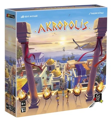 GIGAMIC Akropolis Juego de estrategia para adolescentes y adultos Juego de const - Imagen 1 de 4