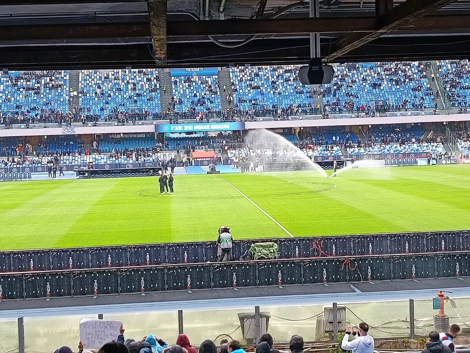 Napoli GENOA 5 OTTOBRE 2025 DISTINTI inferiori, Visuale ottima come da foto.  - Immagine 1 di 2