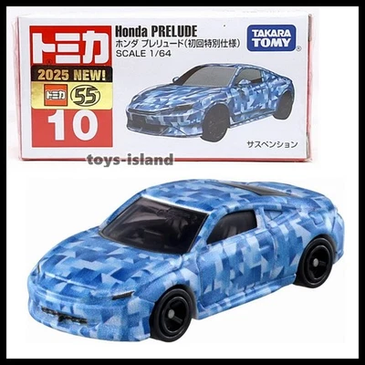 TOMICA 10 HONDA PRELUDE 1/64 TOMY DIECAST CAR 2025 SEP NUEVO MODELO Primera Edición Foto 1 de 4
