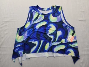 NUEVA Camiseta sin mangas Free People FP Movement Tempo Swirl para mujer EXTRA PEQUEÑA suelta fluida - Imagen 1 de 13