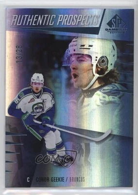 2023-24 Upper Deck SP Game Used CHL Edition /28 Conor Geekie #3 - Image 1 of 2