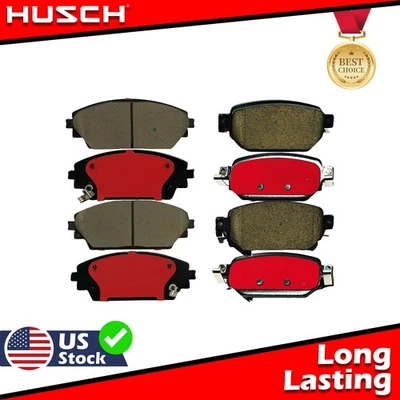8pcs Front & Rear Ceramic Brake Pads for Mazda 3 2017-2018 CX-3 2019-2022 - Image 1 of 4