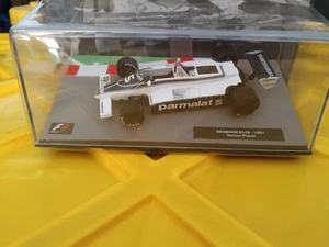 F1 Car BRABHAM BT49 1981 No,5 Nelson Piquet IXO 1/43 scale - Picture 1 of 1