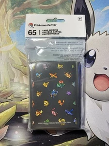 POKÉMON PIXELS SLEEVES POKÉMON CENTER RARE 65CT NEW - Picture 1 of 2