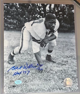 Bill Willis signiert beschriftet HOF 77 8x10 8x10 Echtheitszertifikat TPA Garantie Cleveland Browns - Bild 1 von 1