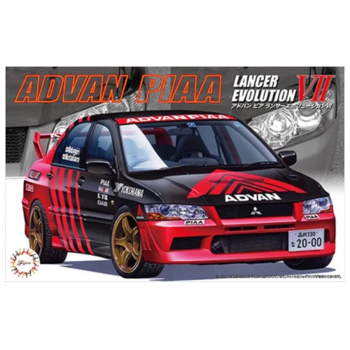 MITSUBISHI LANCER EVOLUTION VII KIT 1:24 Fujimi Kit Auto Nouveau modèle - Photo 1/1