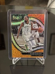 2020 Panini Select #232 Kevin Durant Courtside Red White Orange Shimmer - Bild 1 von 2
