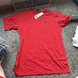 Size L Adidas Tr-Es Fr Mens Active Shirts & Tees - Picture 1 of 3