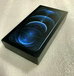 Original Apple iPhone 12 Pro Max Pacific Blue - BOX ONLY - Photo 1 sur 3