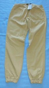 RARE NWT BALDWIN THE CASH JOGGER PANTS KHAKI sz 32 MADE IN USA - Picture 1 of 6