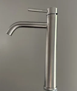 Loiuse Bathroom Basin Vessel Sink  Faucet stainless steel heavy duty 304SS New A - Picture 1 of 5