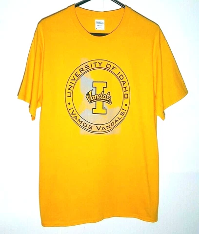 Idaho Vandals T-Shirt | Official Vamos Vandals! Moscow | Mens Medium Cover