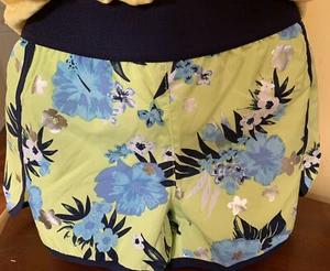 Justice Pattern Floral Print Running Shorts Girls Size 7 NWT With Undies - Picture 1 of 5