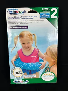 SwimSchool Deluxe TOT Schwimmtrainer Weste aufblasbar pink Float Level 2 Alter 2-4 - Bild 1 von 5