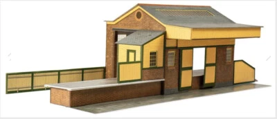 1/76 00 gauge Goods depot  (Red Brick) Superquick - Image 1 of 3