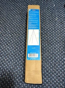 US Office Supply Display Easel. Easy Folding. Black Steel 64" High, Easy Set-Up - Picture 1 of 2