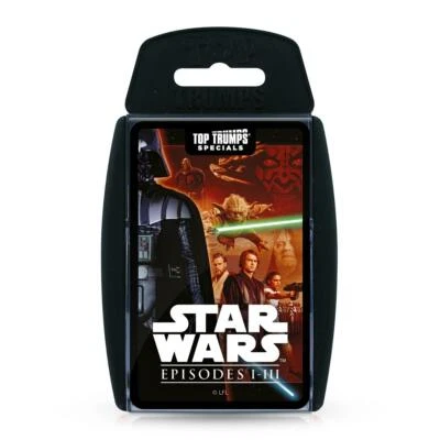Star Wars Episodes 1-3 Top Trumps Card Game - Image 1 of 4