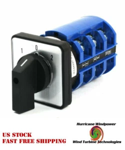 Interruptor de cambio de leva giratoria universal 660V 32A Interruptor de freno trifásico de 3 posiciones - Imagen 1 de 1