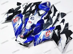 For YZF R3 R25 2015-2018 Blue White ABS Injection Bodywork Fairing Plastic Kit - Bild 1 von 8