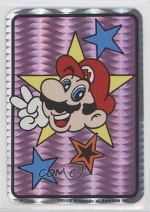 1990 Super Mario Brothers Prism Vending Machine Stickers Mario #A-7025 00hi