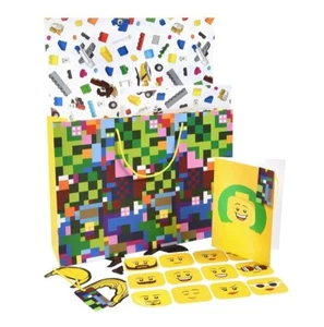 LEGO VIP Exclusive Large Gift Bag and Wrapping Paper Set 5006008 New Sealed - Picture 1 of 6
