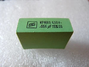 2 condensateurs 56nF 0,056uF 630V 5% ERO KP1833 - Imagen 1 de 1