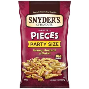 Snyder's of Hanover Pretzel Pieces, Honey Mustard and Onion, Party Size 18 oz - Picture 1 of 4