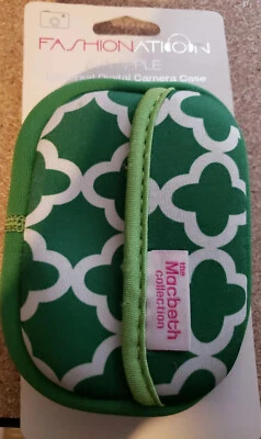 FASHIONATION - Macbeth - AVA APPLE - Green - MB-NC8AA Digital Camera Bag NEW - Image 1 of 3