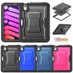 Funda resistente resistente con soporte para iPad Pro/Air 11"/13"2024 11/10/9 Mini 7/6 - Imagen 1 de 61