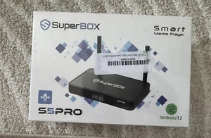 SuperBox S5 Pro Streaming TV Media Player 6K WiFi 6 New Sealed - Bild 1 von 2