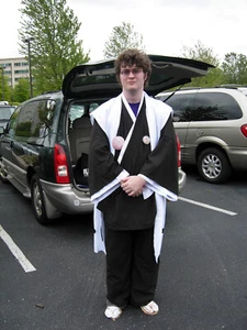 Aizen Sousuke Bleach Cosplay, Sandalen nicht enthalten, 5. Division Mantel - Bild 1 von 10