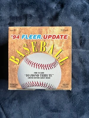 1994 Fleer Update Baseball Complete Set A-Rod, Bonds, Gwynn, Clemens, Martinez - Image 1 of 4