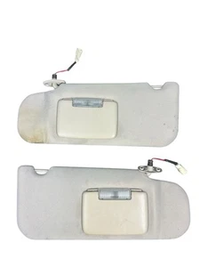 2006 - 2012 Mitsubishi Eclipse Coupe Sun Visor Set Pair Driver Passenger Lighted - Picture 1 of 5