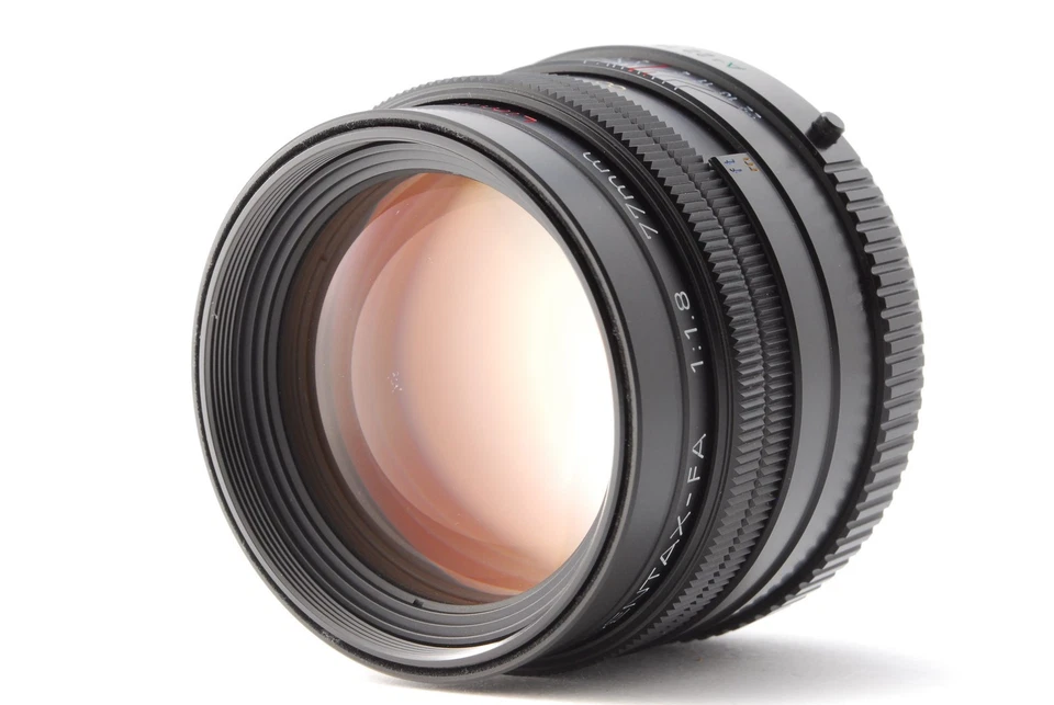 [NEAR MINT] Pentax smc PENTAX-FA 77mm f/1.8 Limited Black Prime Lens Japan #1361 - Image 1 of 4