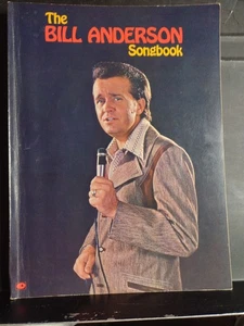 BILL ANDERSON Songbook Guitar Piano Vocal Bio Photos 80 Pages Vintage New!! - Picture 1 of 17