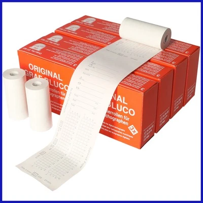 27 Rollen Druckerpapier für digitale Tachograph Fahrtenschreiber Papierrolle LKW - Bild 1 von 4