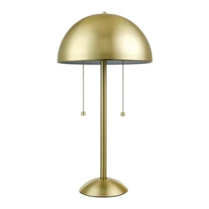 Globe Electric 12976 Brass Novogratz 2-Light 21"H Buffet Table Lamp - Picture 1 of 11