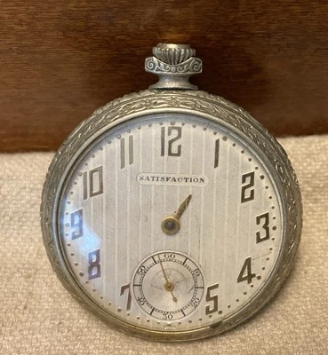 Roamer “Satisfaction” Swiss Made Pocket Watch - Parts/Restore - Image 1 of 4