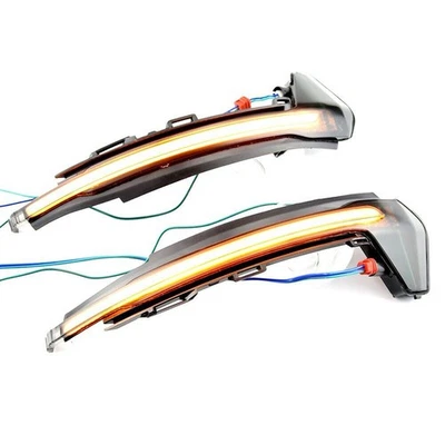 Luz secuencial LED dinámica intermitente espejo lateral para Audi A1 8X 2011-2019 Foto 1 de 4