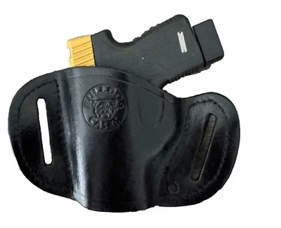 Leather gun holster for CZ-USA P-09 Nocturne - Image 1 of 4