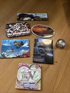 Lot Of 7 Magnets From Various Locations Around US - Picture 1 of 9