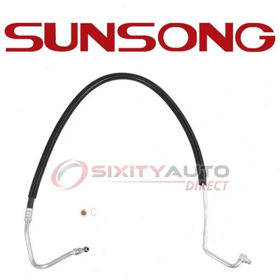 Sunsong Inlet Lower Engine Oil Cooler Hose Assembly for 1992-1994 GMC K3500 ib - Imagem 1 de 4