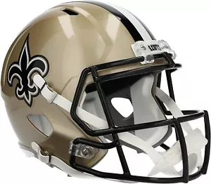 *SALE* NEW ORLEANS SAINTS NFL FULL SIZE SPEED REPLICA FOOTBALL HELMET RIDDELL! - Picture 1 of 1