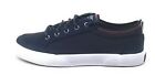 Sperry Top Sider Boys Deckfin Lace Up Sneakers Navy Blue White Size 4 M Us