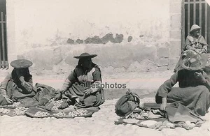 CUZCO c. 1950 - Femmes au Marché Couzco Pérou - DIV1038 - Picture 1 of 1