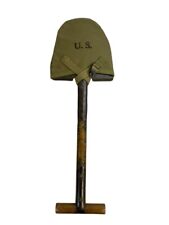 WW2 US Army T Handled Shovel with 1943 Dated Carrier