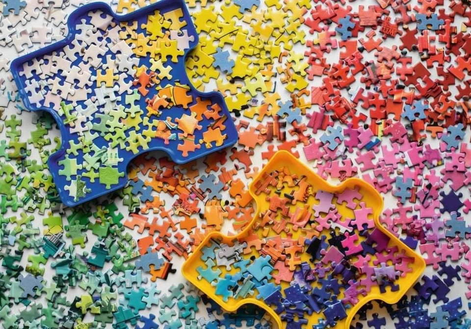 Ravensburger - The PUZZLER'S PALETTE - 1000 片拼图 — 第 1/1 张图片